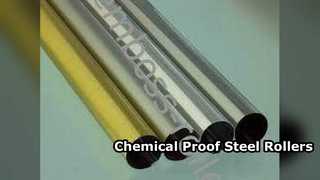 Chemical Resistant Steel Rollers Mirror Matte Finish
