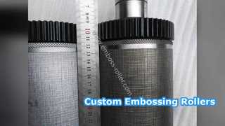 Embossing Roller Moulds For Glass & More