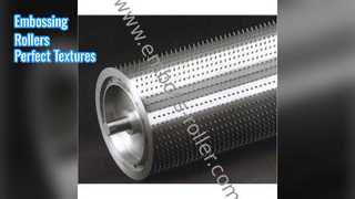 PVC PE PP ABS Prägewalzen