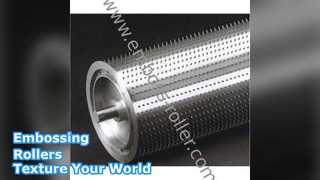 Prägewalzen für Böden aus Leder und Kunststoff