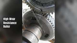 Rodillo de acero con grabado láser de alta resistencia al desgaste