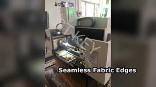 Sellado y corte de telas sin costuras con rodillo ultrasónico